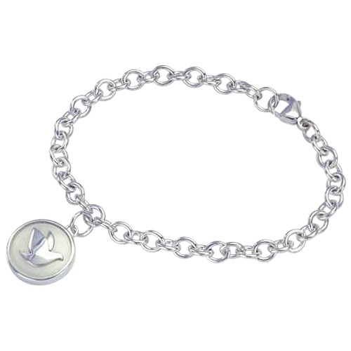 Petite Dove Cremation Bracelet